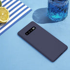 Husă Samsung Galaxy S10 Plus, silicon, albastru închis