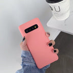 Husă Samsung Galaxy S10, silicon, fuchsia