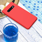 Husă Samsung Galaxy S10, silicon, negru