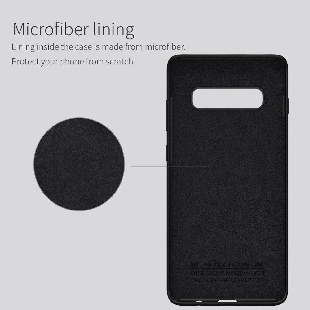 Husă Samsung Galaxy S10, silicon, negru