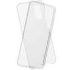 Husă Samsung Galaxy S20, 360°, din TPU transparent, transparent