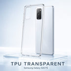 Husă Samsung Galaxy S20 FE, antișoc, transparent