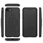 Husă Samsung Galaxy S20 Plus, ultra-rezistentă cu suport, negru