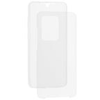 Husă Samsung Galaxy S20 Ultra, 360°, din TPU transparent, transparent