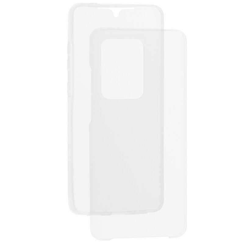 Husă Samsung Galaxy S20 Ultra, 360°, din TPU transparent, transparent