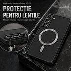 Husă Samsung Galaxy S21 FE, magnetică MagSafe, negru