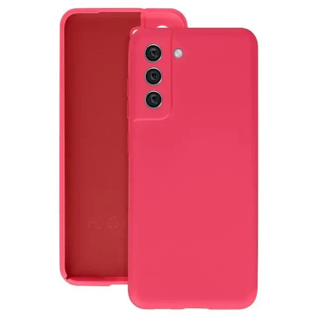 Husă Samsung Galaxy S21 FE, silicon, fuchsia