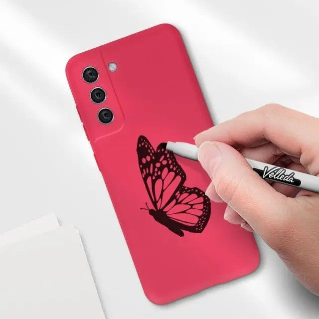 Husă Samsung Galaxy S21 FE, silicon, fuchsia
