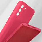 Husă Samsung Galaxy S21 FE, silicon, fuchsia