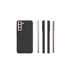 Husă Samsung Galaxy S21 FE, silicon, negru
