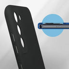 Husă Samsung Galaxy S21 FE, silicon, negru