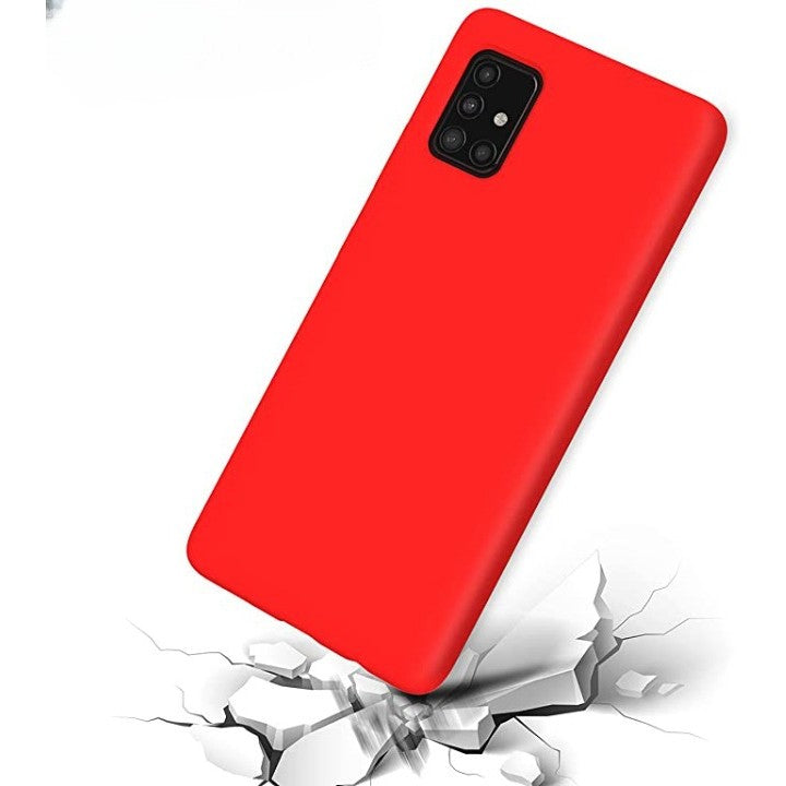 Husă Samsung Galaxy S21, mată, roșu