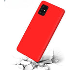 Husă Samsung Galaxy S21, mată, roșu