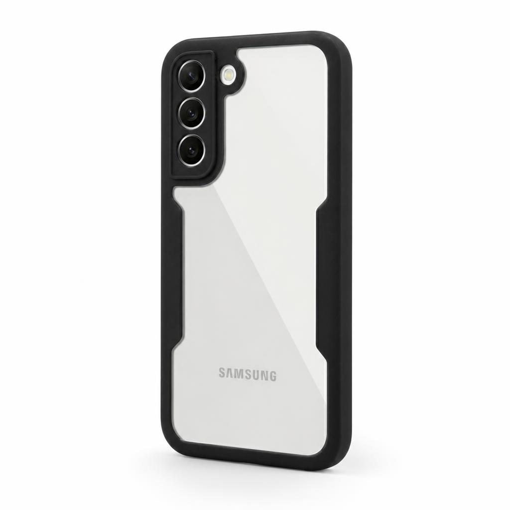 Husă Samsung Galaxy S22, 360° ultra-rezistentă, negru