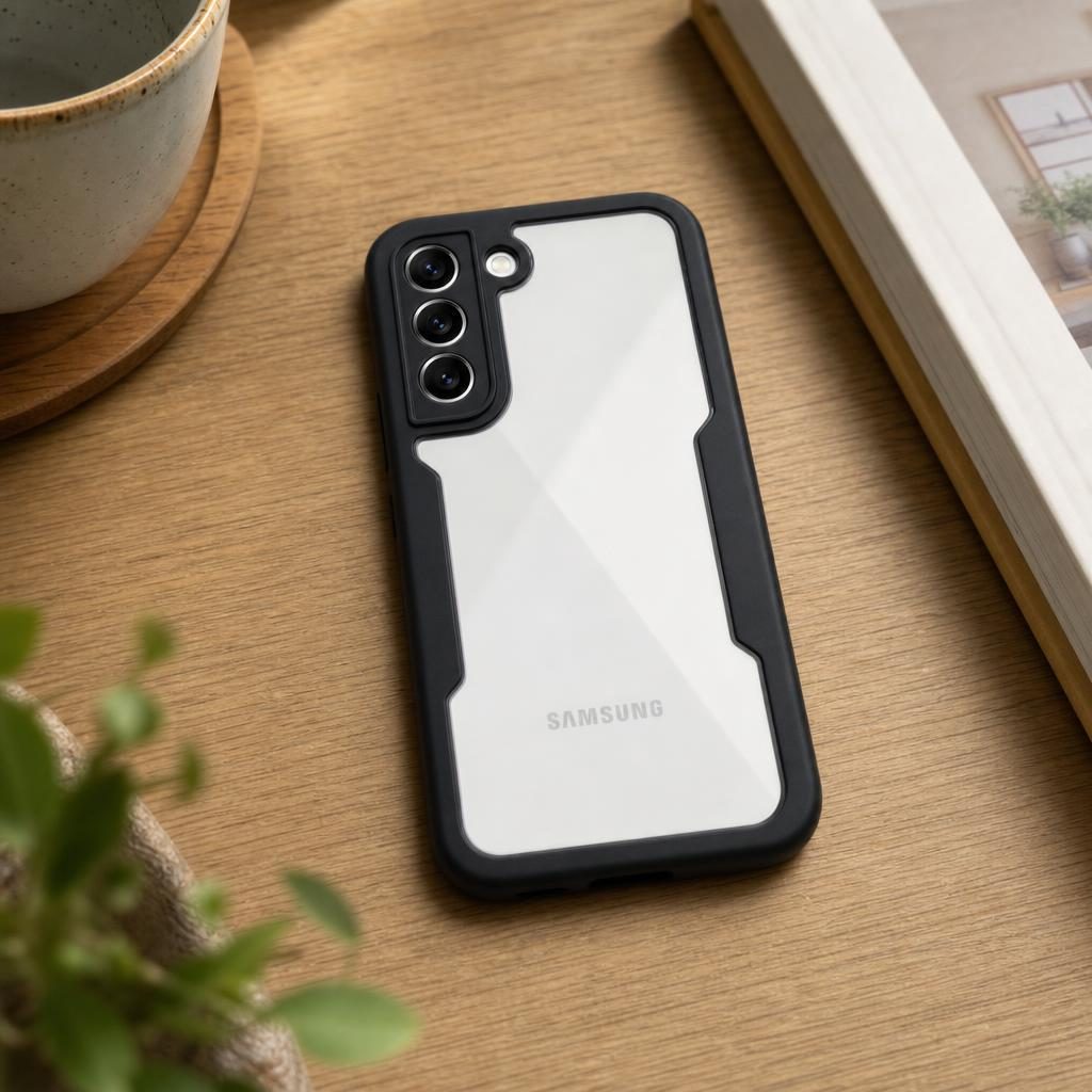 Husă Samsung Galaxy S22, 360° ultra-rezistentă, negru