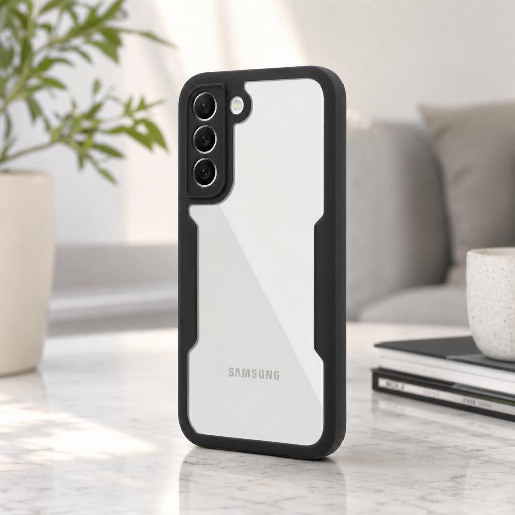 Husă Samsung Galaxy S22, 360° ultra-rezistentă, negru