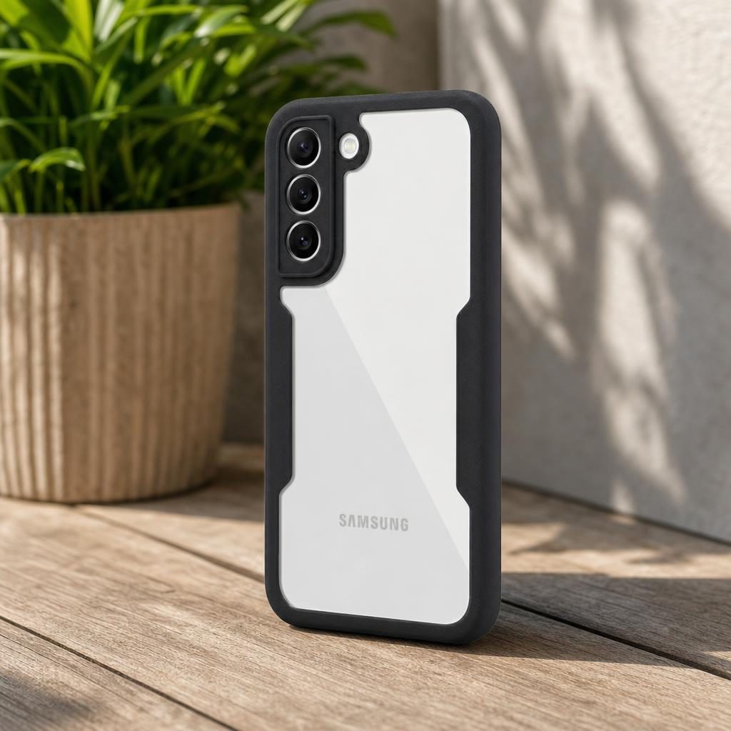 Husă Samsung Galaxy S22, 360° ultra-rezistentă, negru