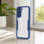 Husă Samsung Galaxy S22 Plus, 360° ultra-rezistentă, albastru