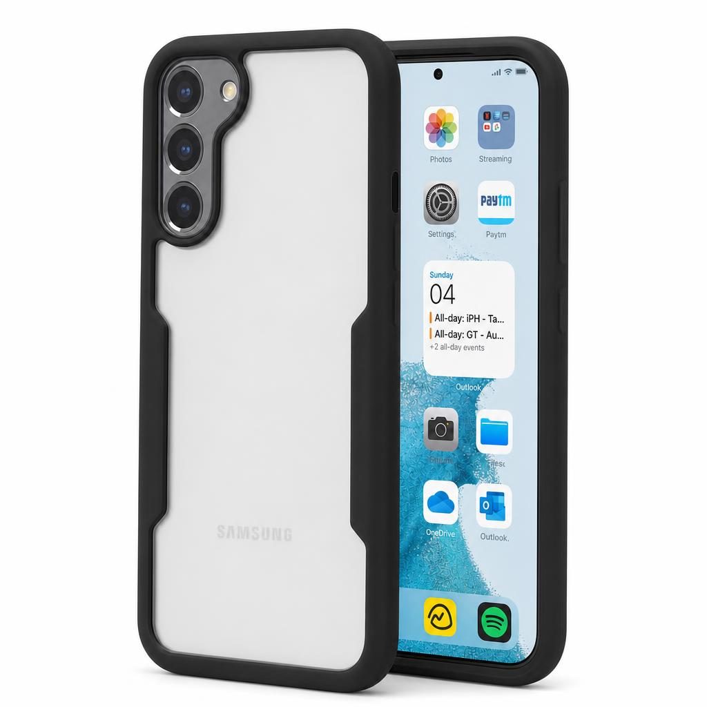 Husă Samsung Galaxy S22 Plus, 360° ultra-rezistentă, negru