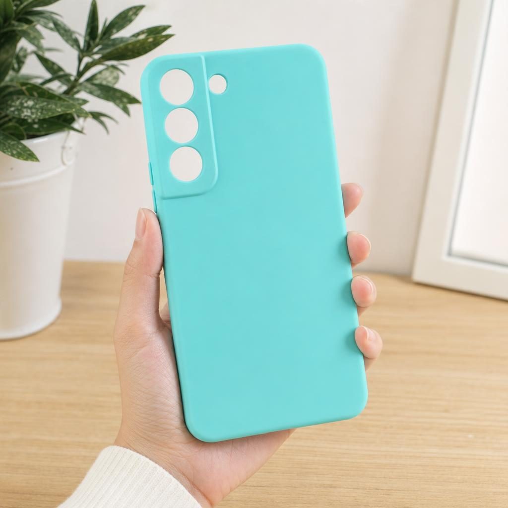 Husă Samsung Galaxy S22 Plus, silicon, albastru deschis