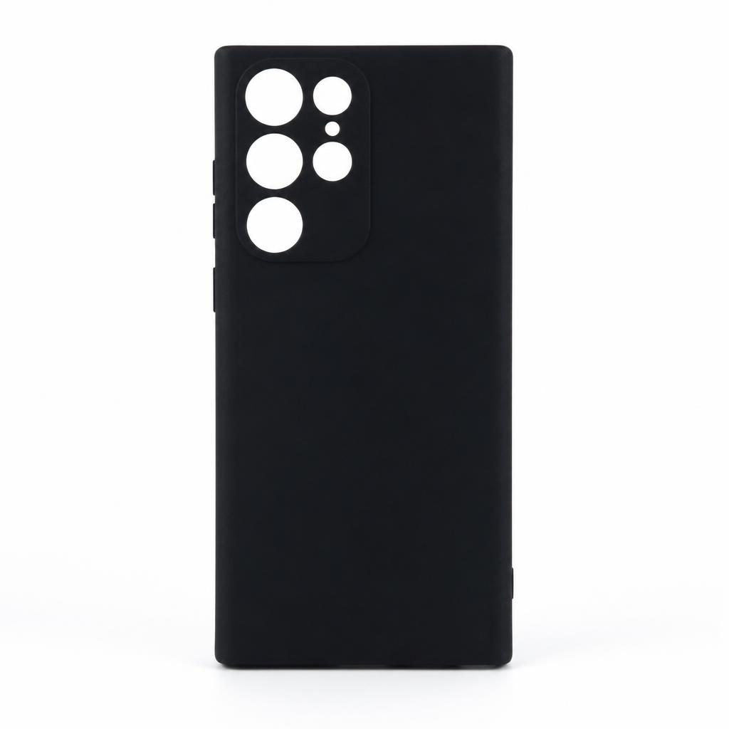 Husă Samsung Galaxy S22 Ultra, silicon, negru