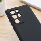 Husă Samsung Galaxy S22 Ultra, silicon, negru