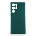 Husă Samsung Galaxy S22 Ultra, silicon, verde închis