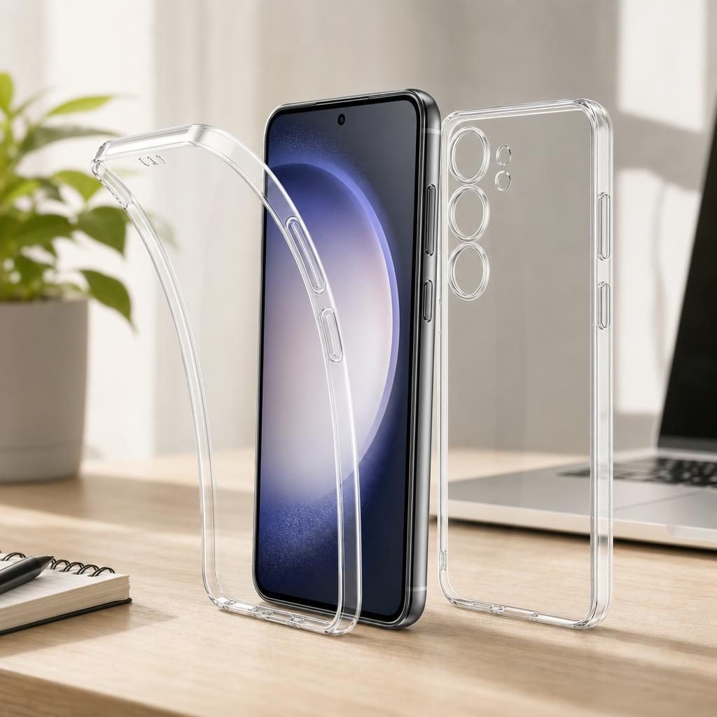 Husă Samsung Galaxy S23, 360°, transparent