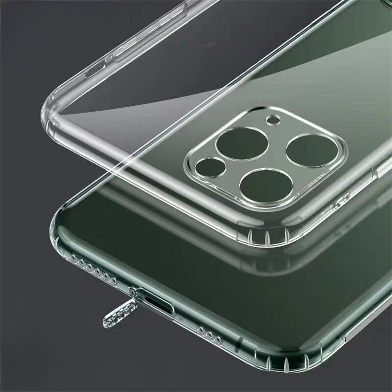 Husă Samsung Galaxy S23, cu protecție porturi, transparent