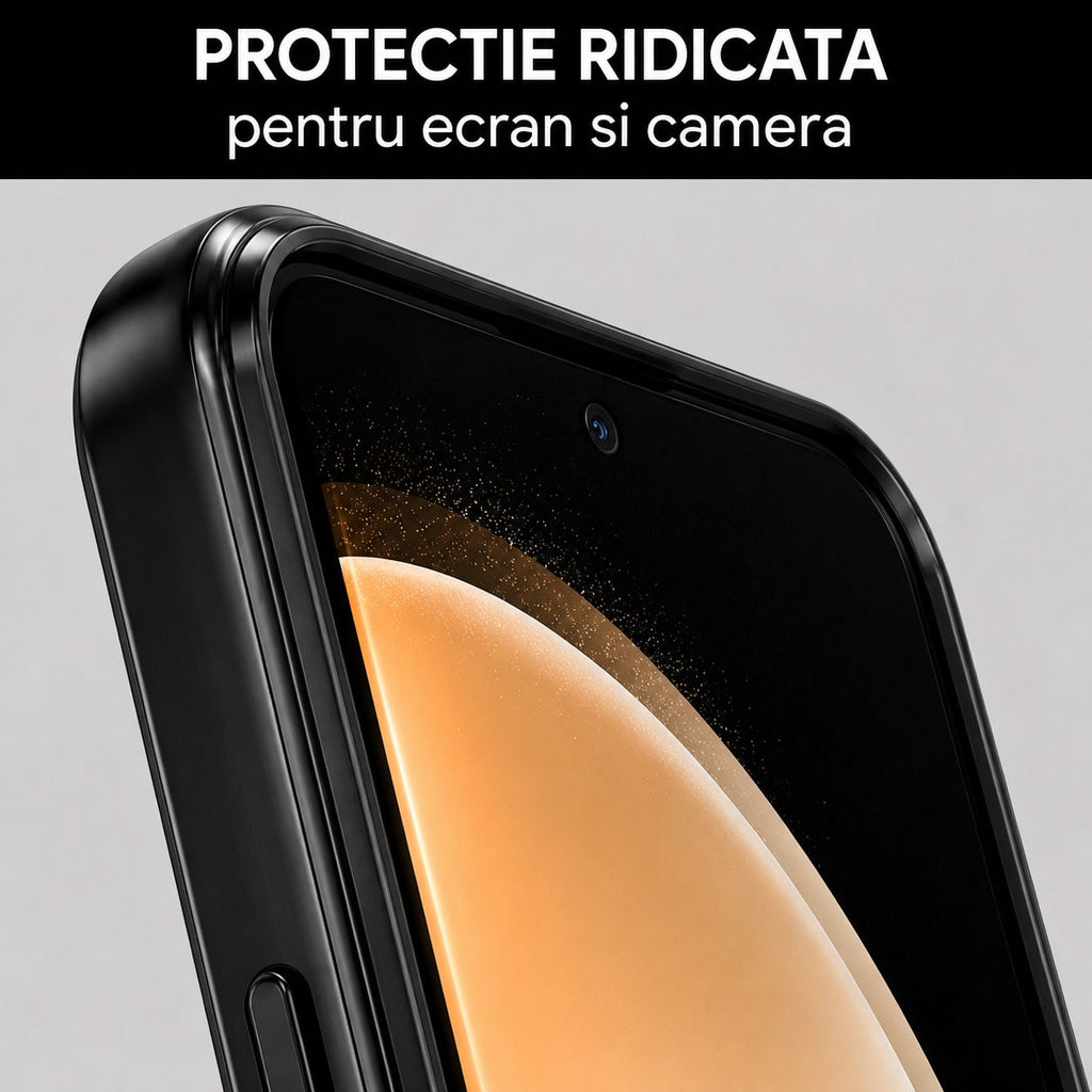 Husă Samsung Galaxy S23 FE, magnetică MagSafe, negru