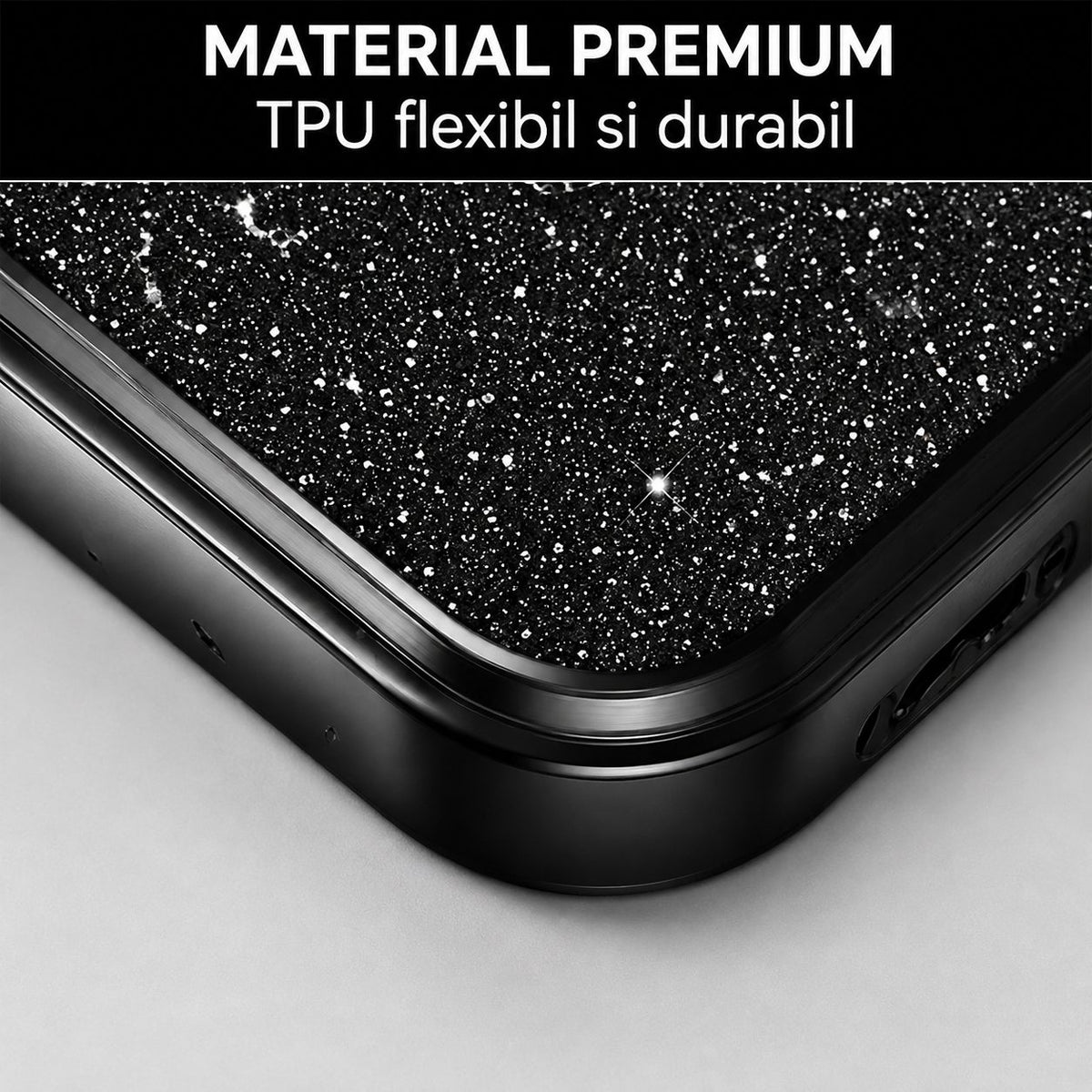 Husă Samsung Galaxy S23 FE, magnetică MagSafe, negru
