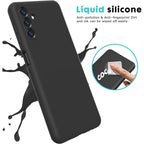 Husă Samsung Galaxy S23 FE, silicon, negru