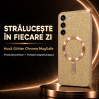 Husă Samsung Galaxy S23, magnetică MagSafe, auriu