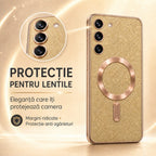 Husă Samsung Galaxy S23, magnetică MagSafe, auriu