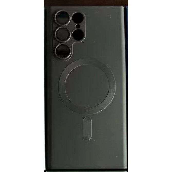 Husă Samsung Galaxy S23, magnetică MagSafe, mată, negru