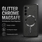 Husă Samsung Galaxy S23 Plus, magnetică MagSafe, negru