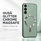 Husă Samsung Galaxy S23 Plus, magnetică MagSafe, verde