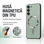 Husă Samsung Galaxy S23 Plus, magnetică MagSafe, verde