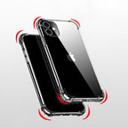 Husă Samsung Galaxy S23 Ultra, antișoc, transparentă, cu colțuri întărite, transparent