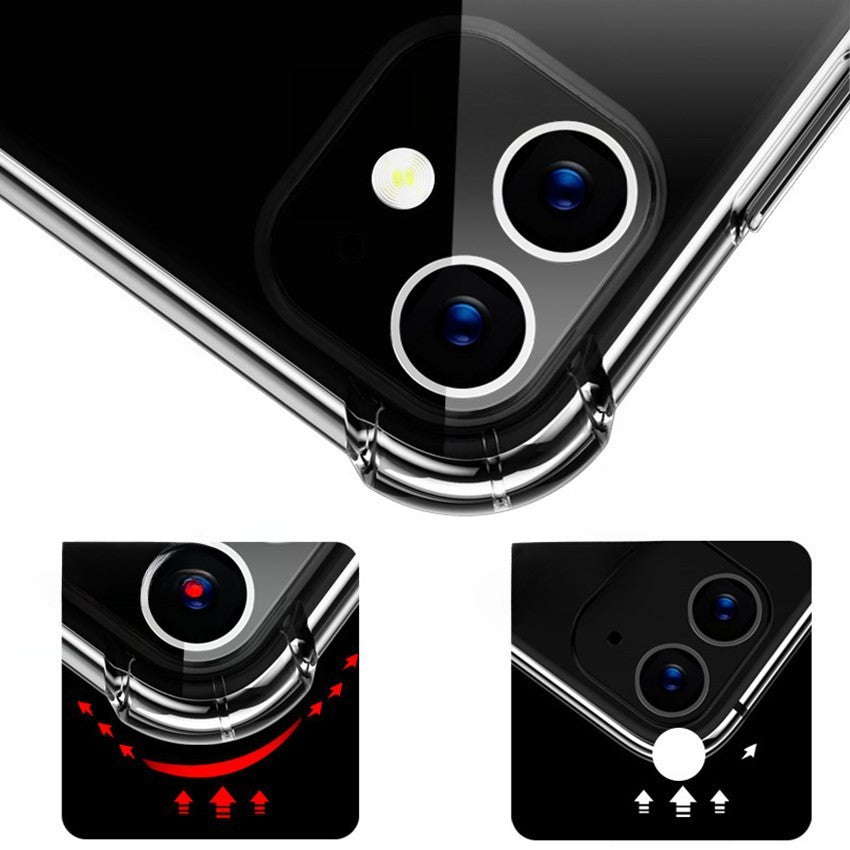 Husă Samsung Galaxy S23 Ultra, antișoc, transparentă, cu colțuri întărite, transparent