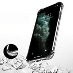 Husă Samsung Galaxy S23 Ultra, antișoc, transparentă, cu colțuri întărite, transparent