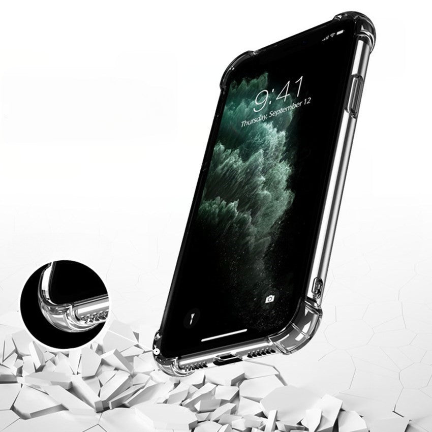 Husă Samsung Galaxy S23 Ultra, antișoc, transparentă, cu colțuri întărite, transparent