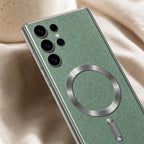 Husă Samsung Galaxy S23 Ultra, magnetică MagSafe, verde