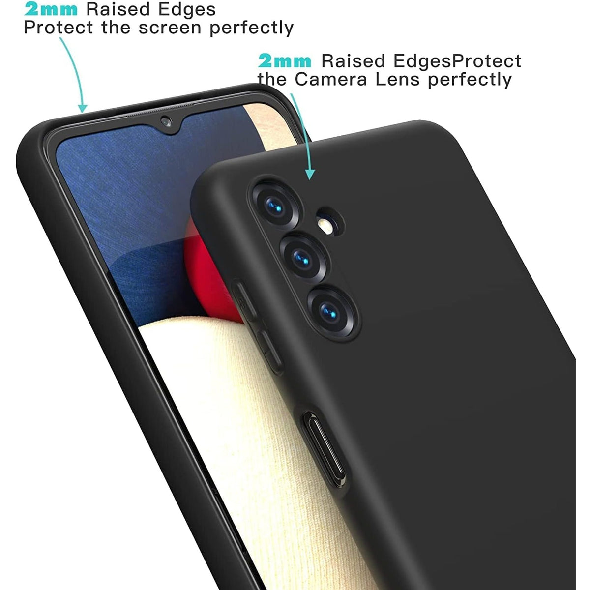 Husă Samsung Galaxy S24 FE, silicon, negru