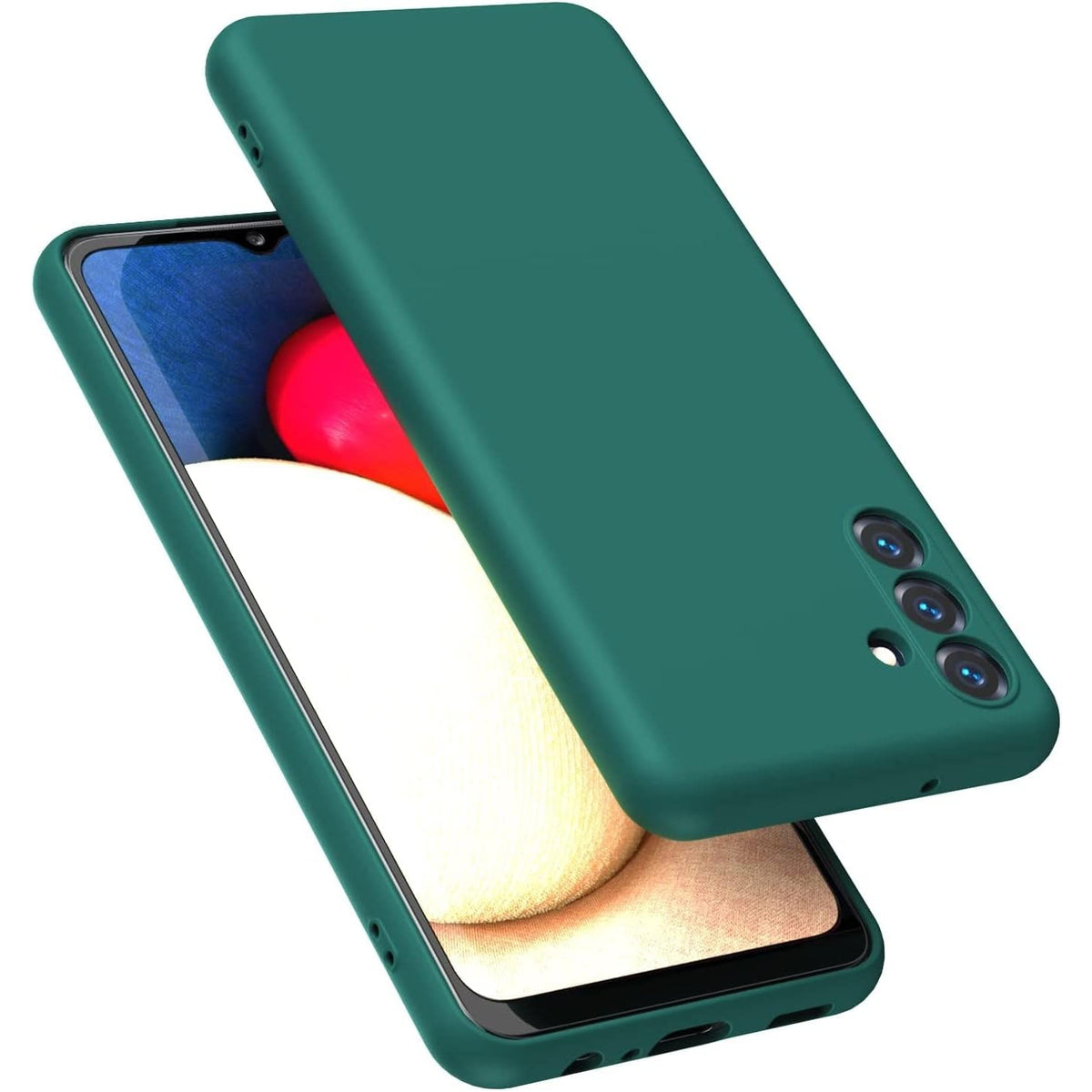 Husă Samsung Galaxy S24 FE, silicon, verde