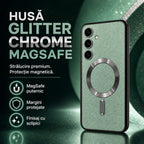 Husă Samsung Galaxy S24, magnetică MagSafe, verde