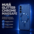 Husă Samsung Galaxy S24 Plus, magnetică MagSafe, albastru marin