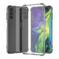 Husă Samsung Galaxy S24 Ultra, antișoc, transparentă, cu colțuri întărite, transparent