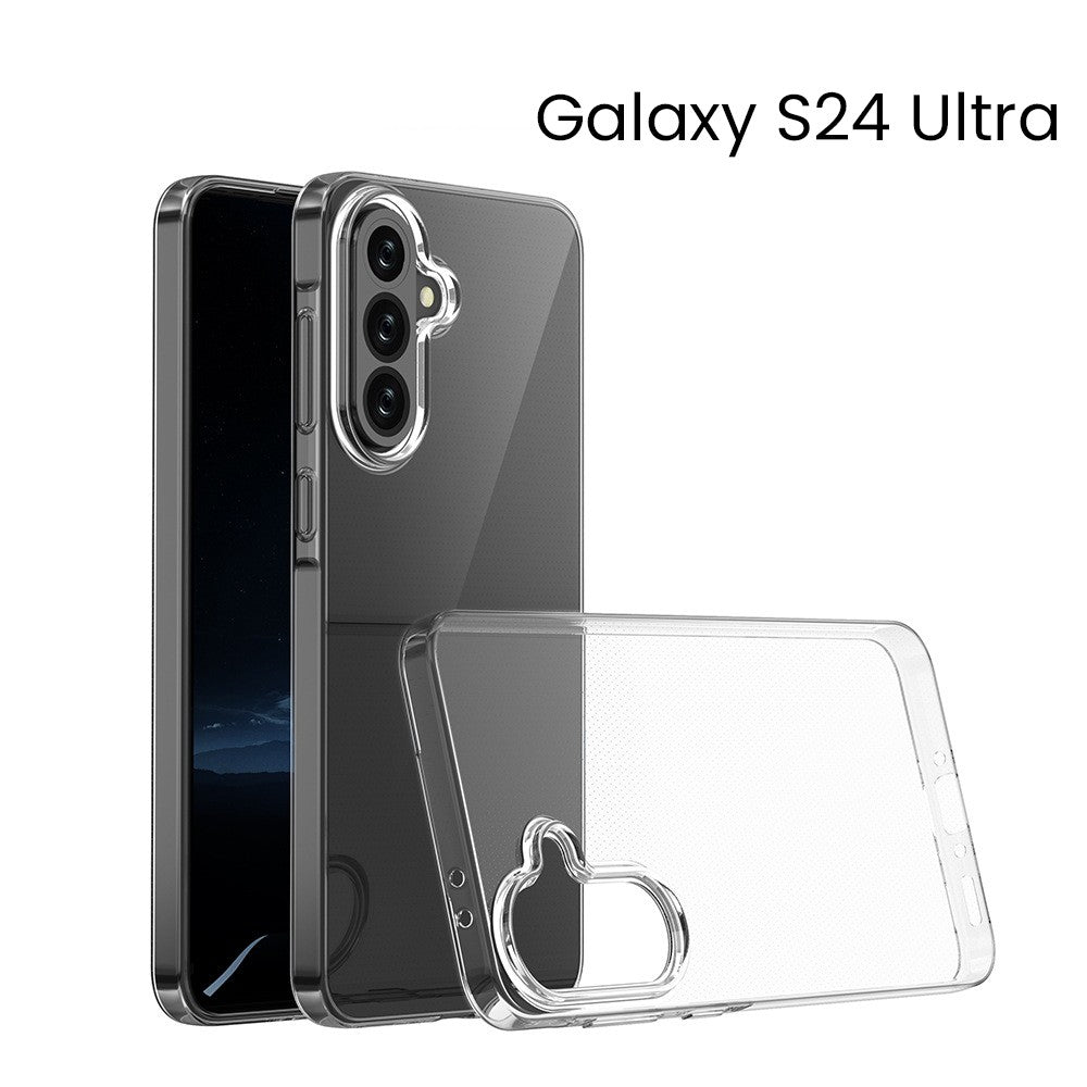 Husă Samsung Galaxy S24 Ultra, transparentă, transparent
