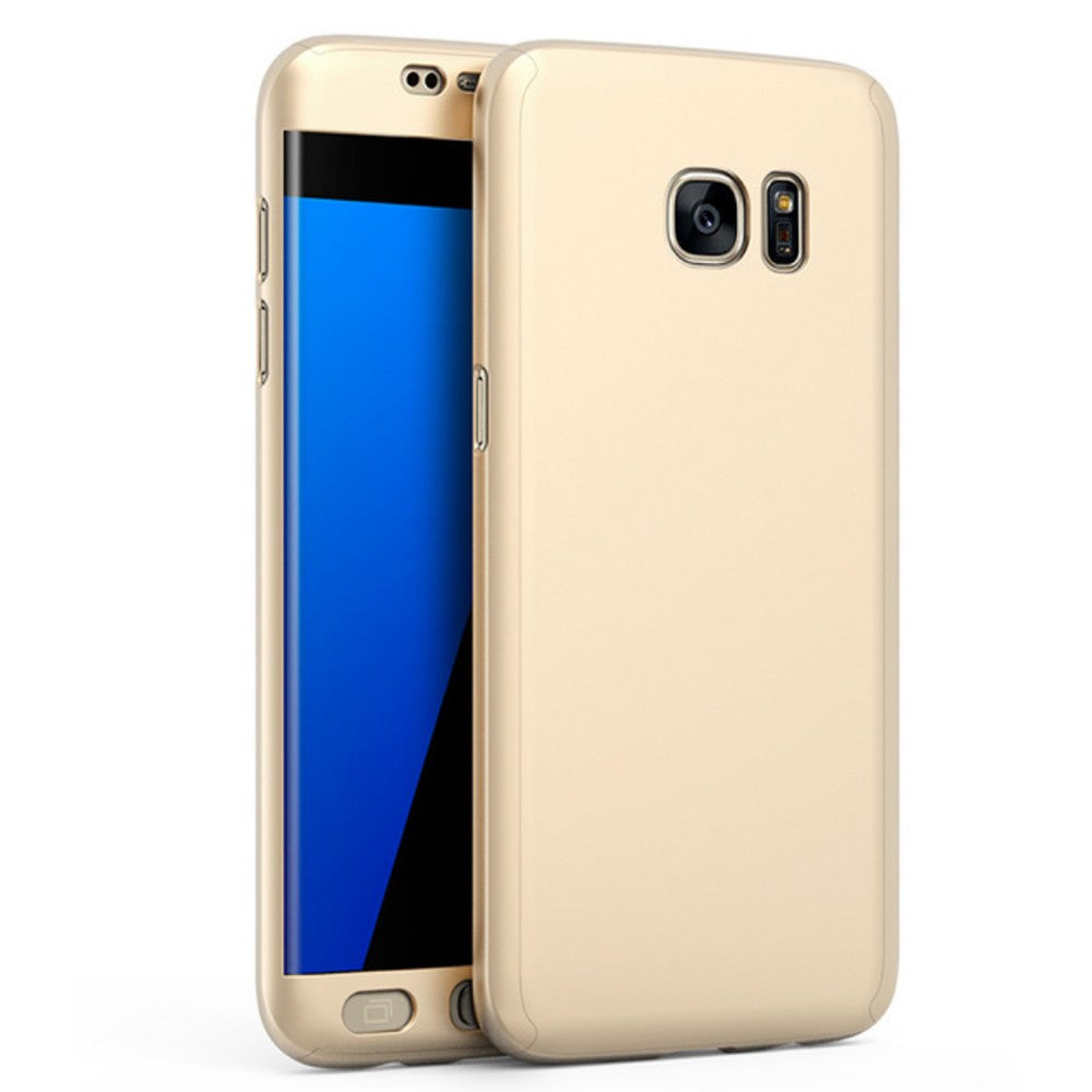 Husă Samsung Galaxy S7 Edge, 360°, auriu